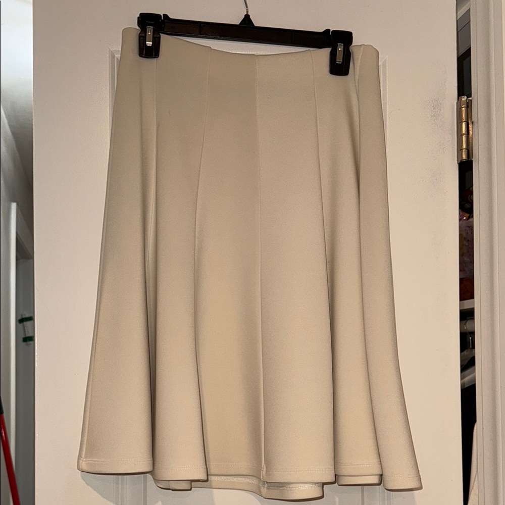 White a line skirt